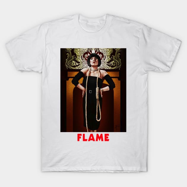 FLAME Van Gough T-Shirt by Hidarsup Bahagiarsa